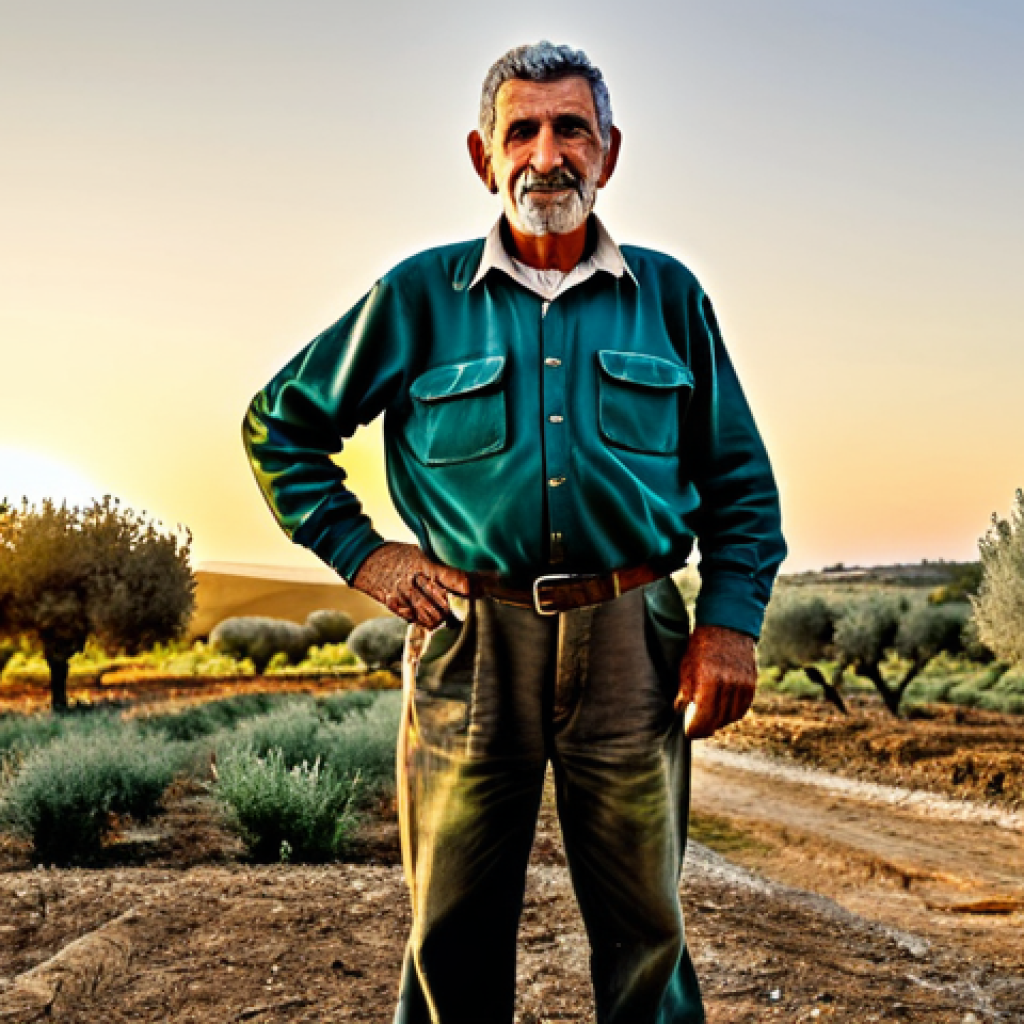 Alentejo Farmer**

"A weathered Alentejo farmer stands proudly in his olive grove, wearing a traditional, fully clothed work outfit. The golden sunset illuminates the dry landscape. Safe for work, appropriate content, professional photography, perfect anatomy, correct proportions, natural pose, well-formed hands, proper finger count, natural body proportions, modest clothing, family-friendly."

**