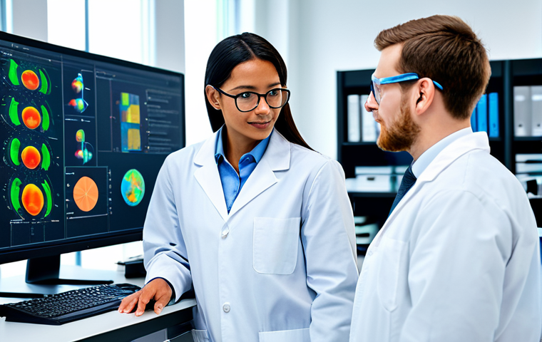 Research & Development Collaboration**

"A diverse team of scientists (male and female) collaborating in a modern laboratory setting, working on climate modeling software, analyzing data, and discussing results. The scene should convey innovation and precision. Focus on the collaborative atmosphere and advanced technology. *Safe for work*, *appropriate content*, *fully clothed*, *professional*. perfect anatomy, natural pose, high quality"

**