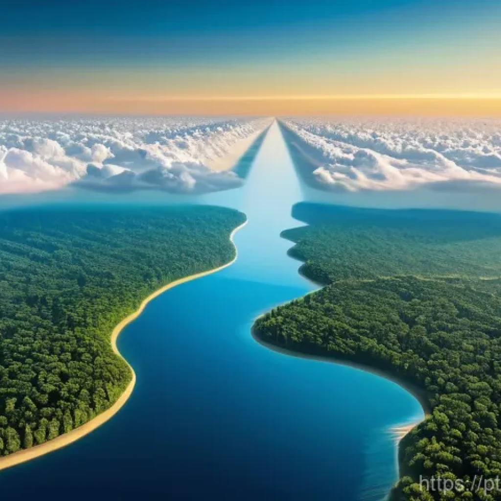 기상조절 연구의 주요 연구자 인터뷰 - **Prompt:** A compelling, optimistic image of a futuristic, sustainable Earth where advanced geoengi...