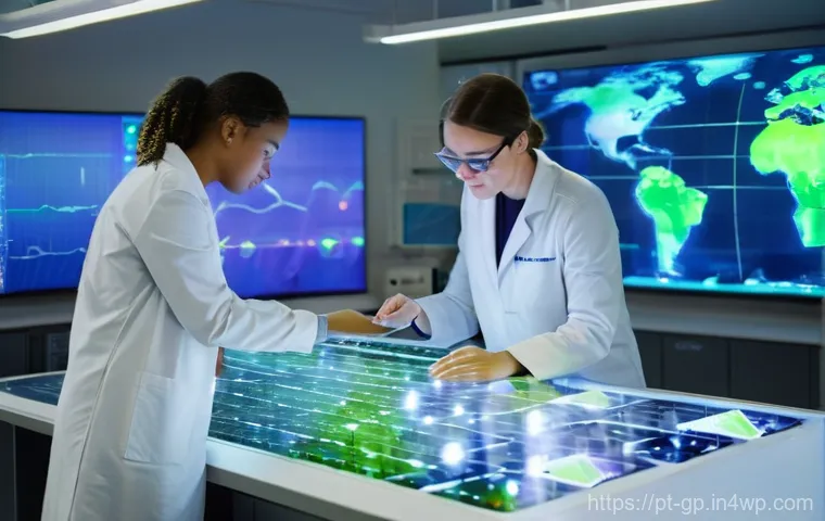 기상조절 기술의 경제적 영향 분석 - **A highly advanced, sustainable farm utilizing climate control technology.**
    *   **Description:...